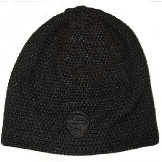 guru skullcap black/ grey beanie