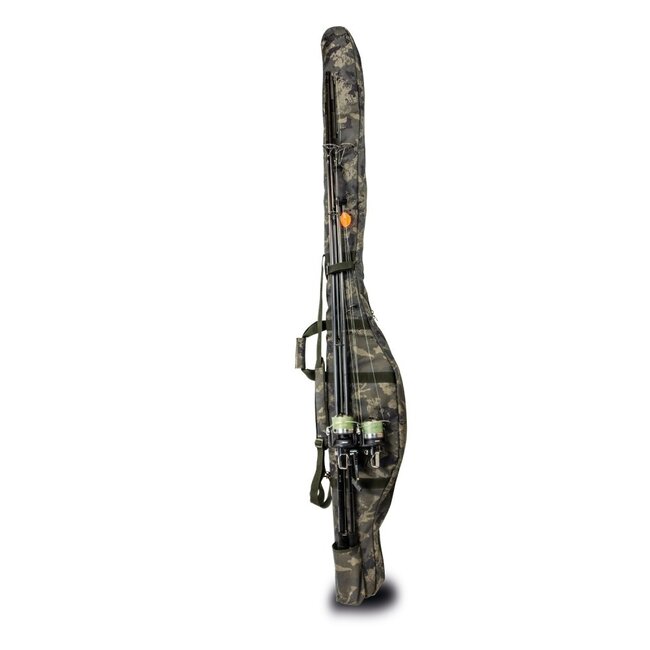 solar tackle undercover camo 3+2 rod holdall