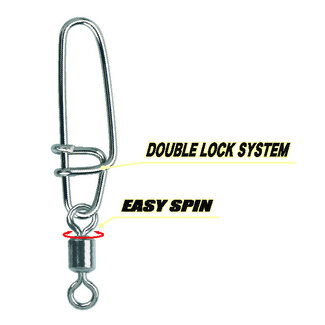 gamakatsu hyper strong snap met hyper swivel