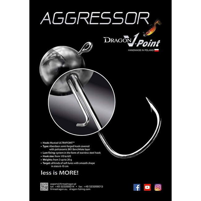 dragon aggressor jigheads