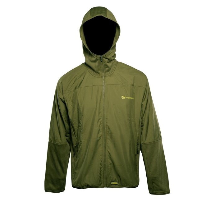 ridgemonkey apearel dropback lightweight zip jacket  green **UITLOPEND**