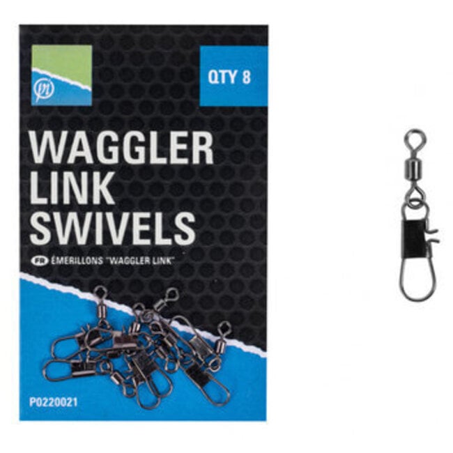 preston waggler link swivel