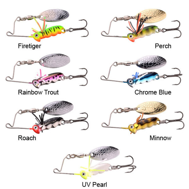 spro larva micro spinnerbait