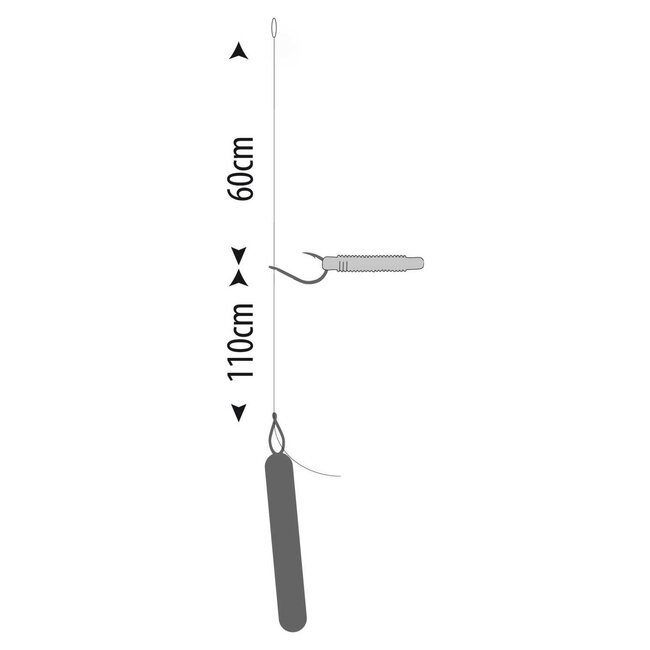 spro bkd-drop shot rig w39 170cm