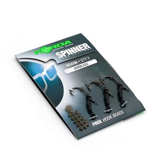 korda spinner hook sections krank barbless