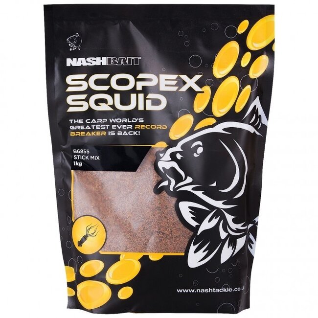 nash scopex squid cultured stick mix
