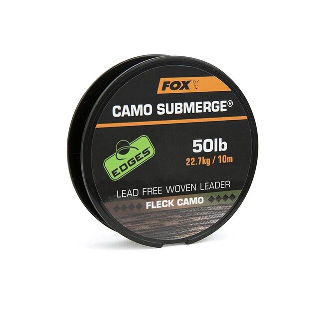 fox submerge camo lead free leader