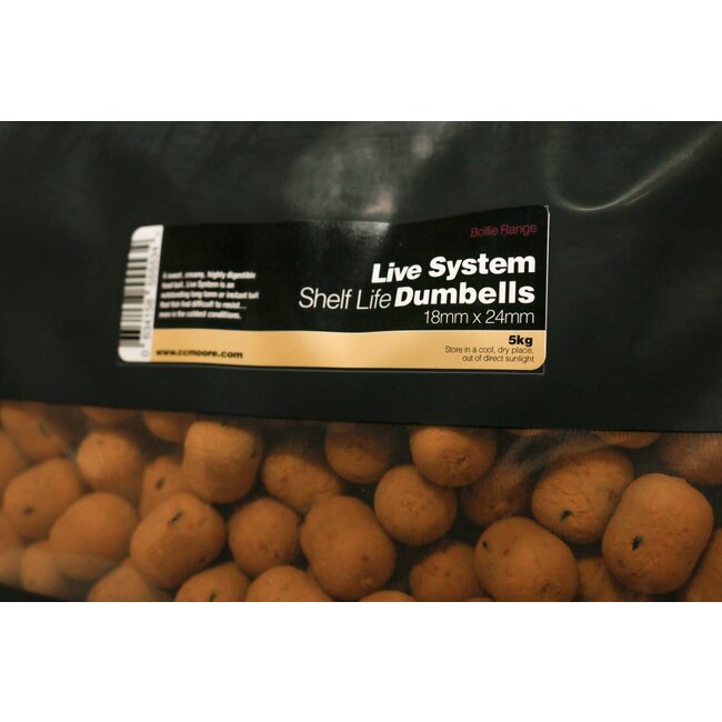 CC Moore live system shelf life boilies 5kg