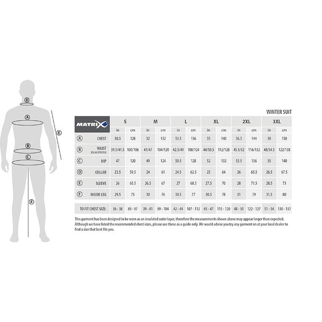 matrix winter suit **laatste kans**