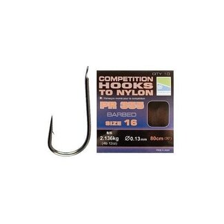 preston competition hooks to nylon pr 355