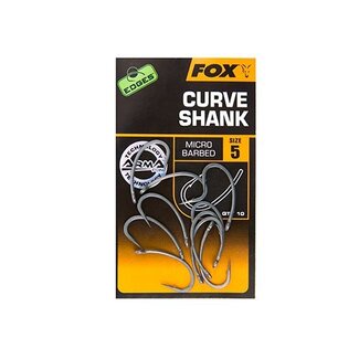 fox edges curve shank hooks