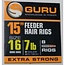 guru speedstop ready feeder hair rigs