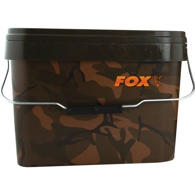 fox camo square bucket