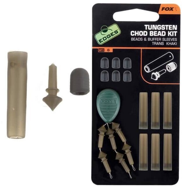 fox edges tungsten chod bead kit **uitverkoop**