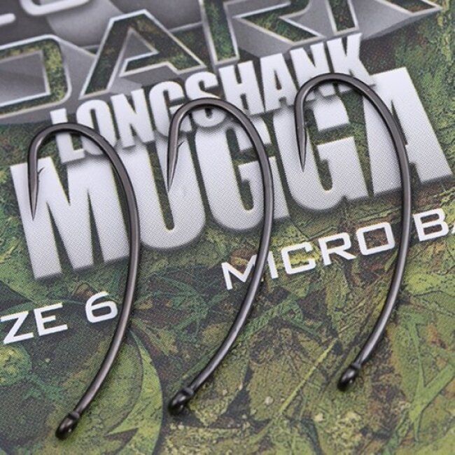 gardner covert dark longshank mugga hooks barbed