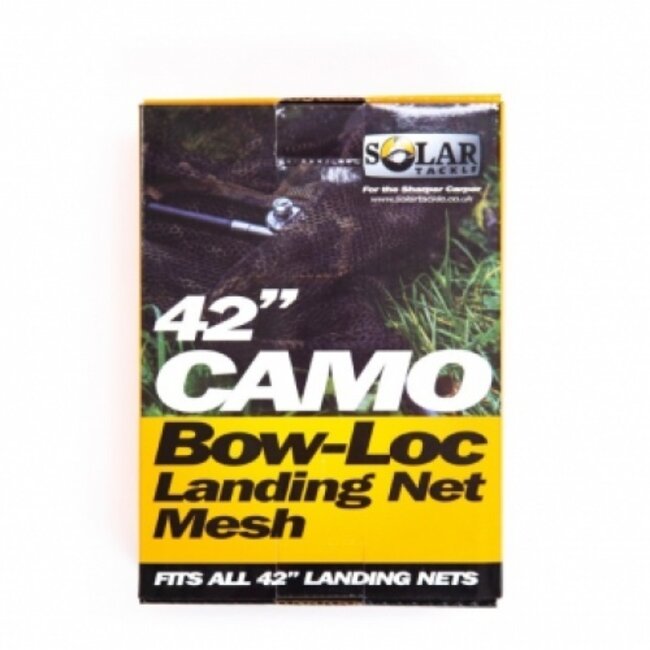solar tackle camo replacement landingsnet mesh 42"