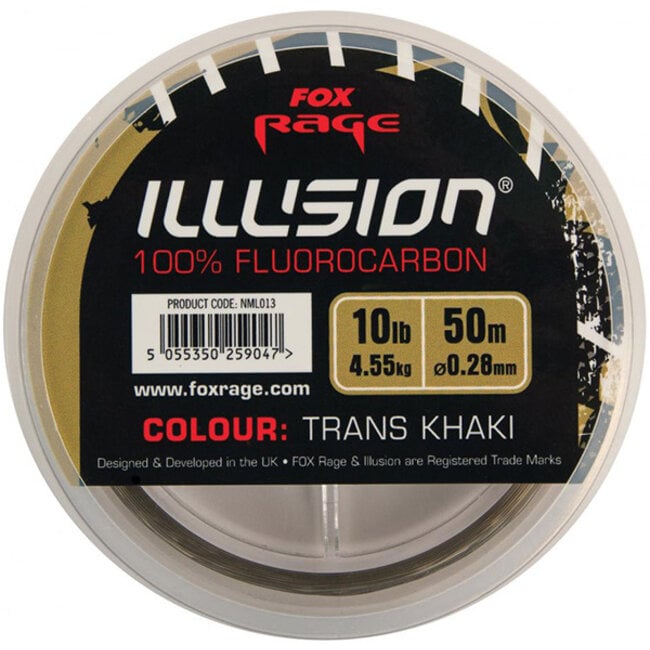 rage illusion fluorocarbon trans khaki