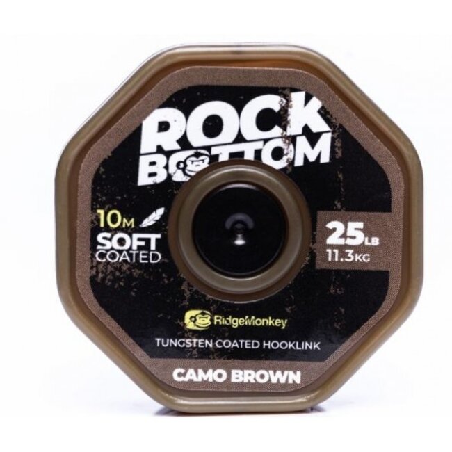 ridgemonkey rock bottom tungsten coated soft camo
