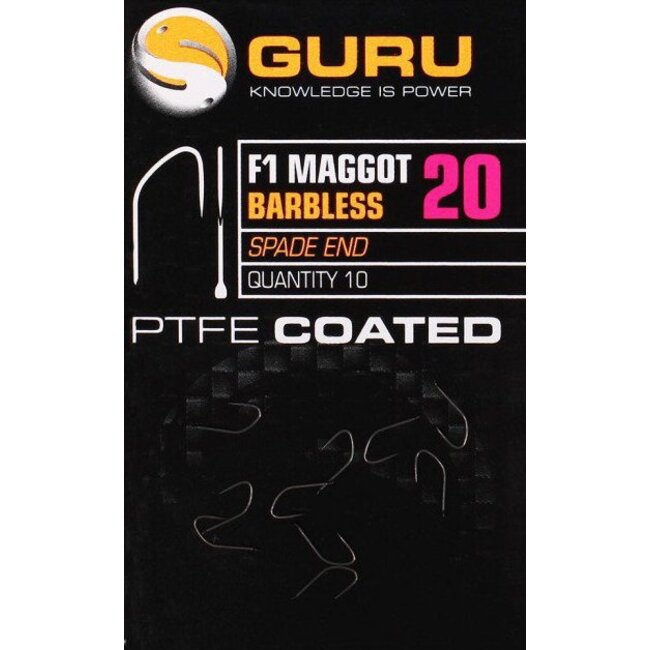 guru f1 maggot hook