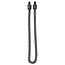 solar tackle chunky black chain plastic ended