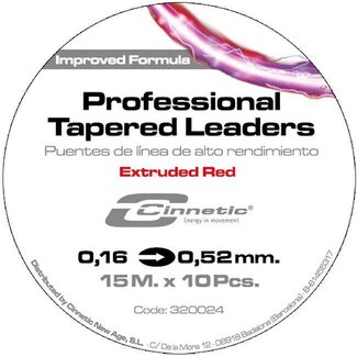 cinnetic professional tapered leaders