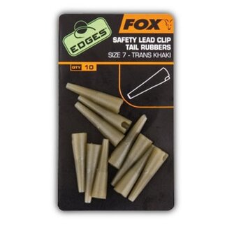 fox edges slik lead clip tail rubbers khaki **laatste kans**