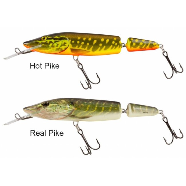 salmo pike 13cm jointed floating