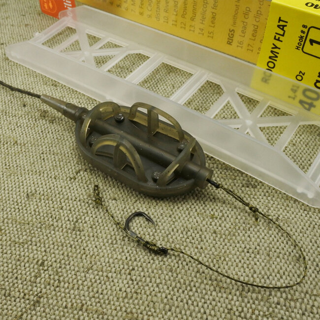 life orange roomy flat method rig