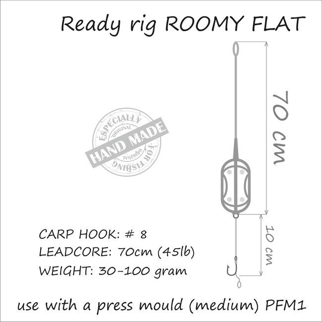 life orange roomy flat method rig