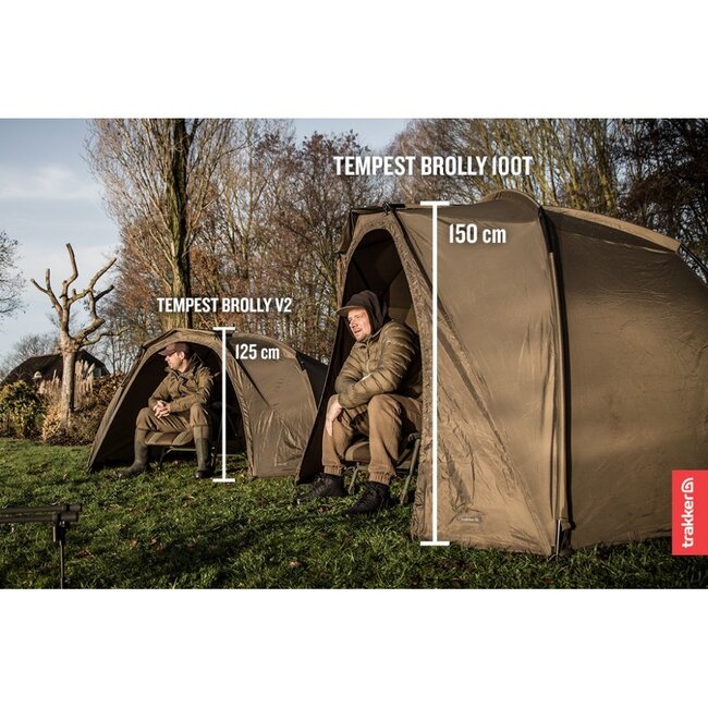 trakker tempest brolly 100t model 2025