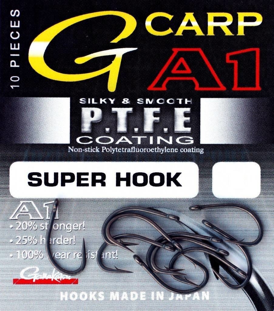 Spro Gamakatsu A1 G-Carp Super Hook Ptfe - Hareco Hengelsport