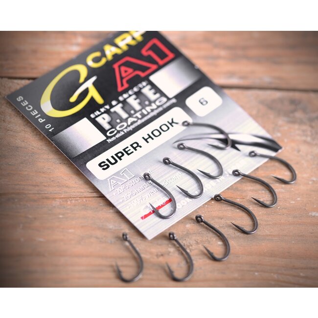 gamakatsu a1 g-carp super hook ptfe