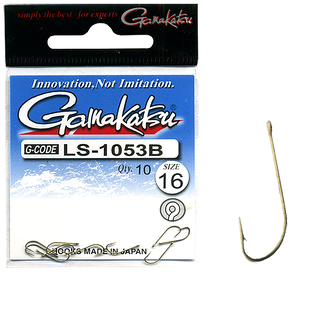 spro gamakatsu hook ls-1053b ring eye