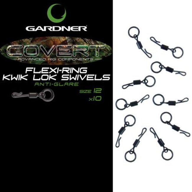 gardner covert flexi-ring kwik lok swivels