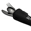 carplife black etched cutlery set