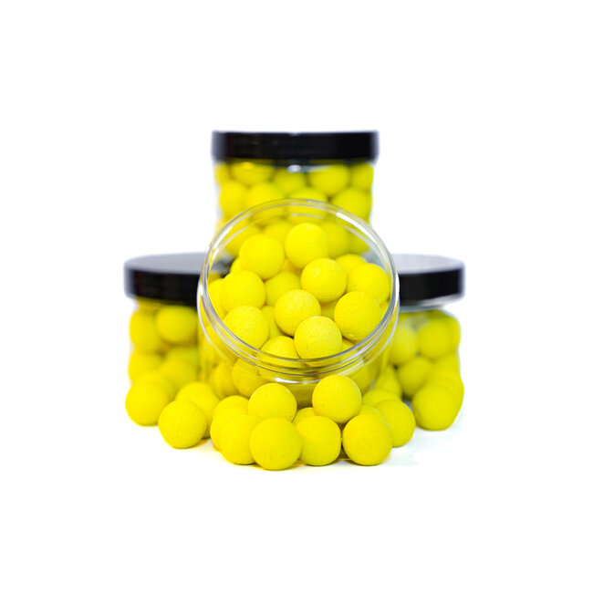 bcs baits citrus pop-ups geel 15mm