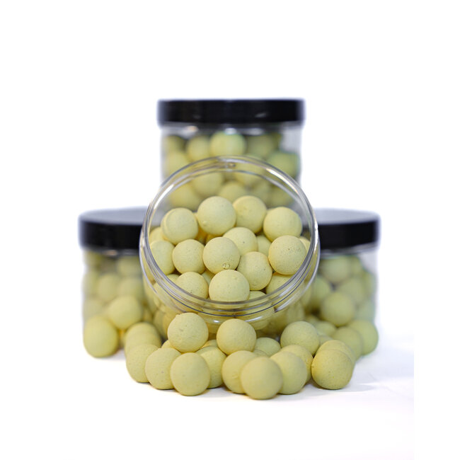 bcs baits washed out scopex pop-ups geel 15mm