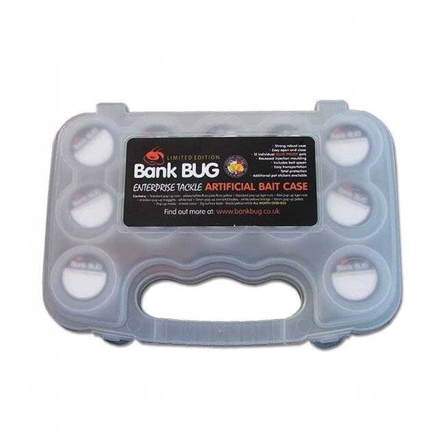 bank bug artificial bait case