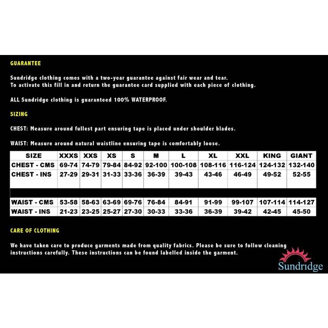 sundridge s-kimo warmtepak **laatste kans