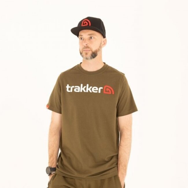 trakker cr logo t-shirt green