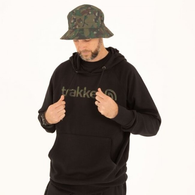 trakker cr logo hoody black camo