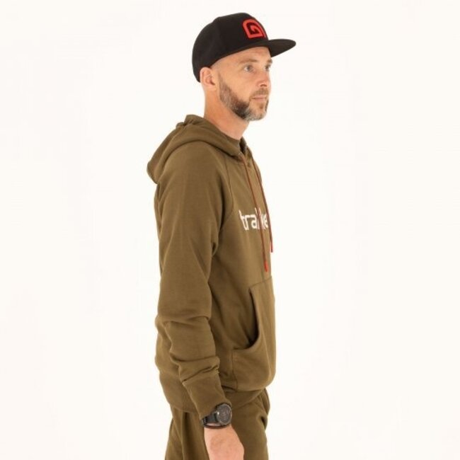 trakker cr logo hoody green