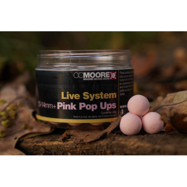 ccmoore live system pink pop-ups