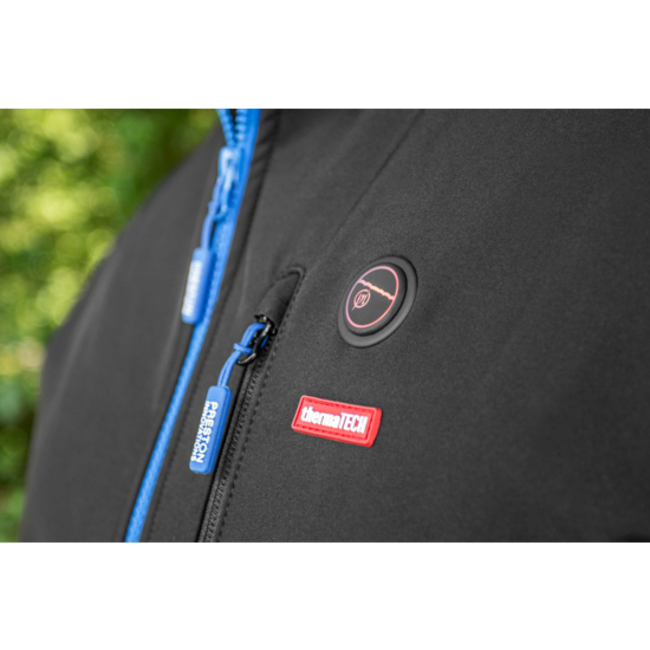 preston thermatech heated softshell jacket