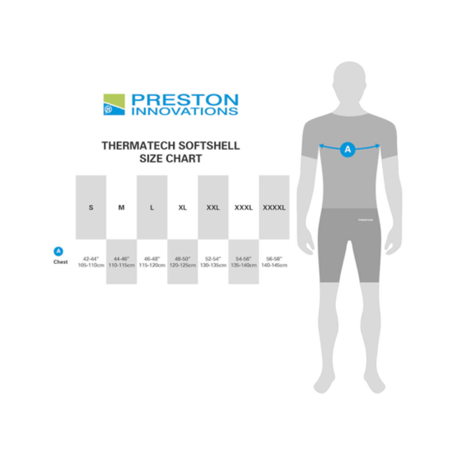 preston thermatech heated softshell jacket