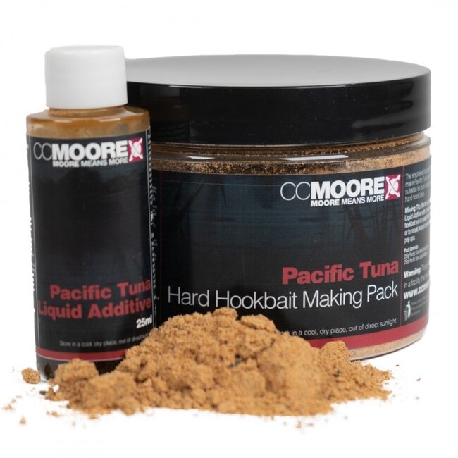 CC Moore pacific tuna hard hookbait making pack