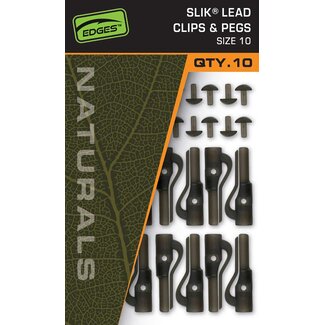 fox naturals slik lead clips & pegs