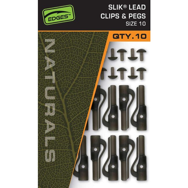 fox naturals slik lead clips & pegs