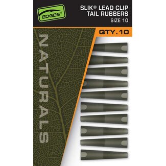 fox naturals slik lead clip tail rubbers