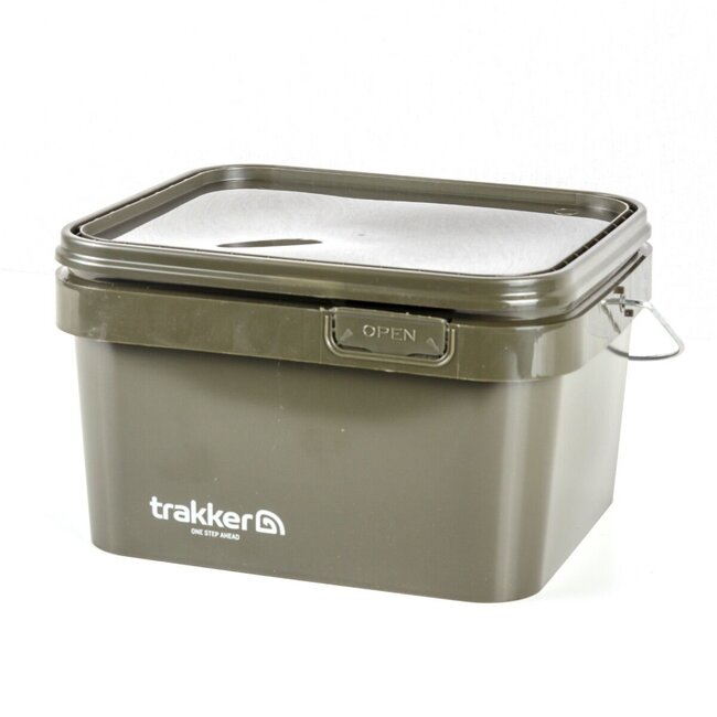 trakker olive square container 5 liter